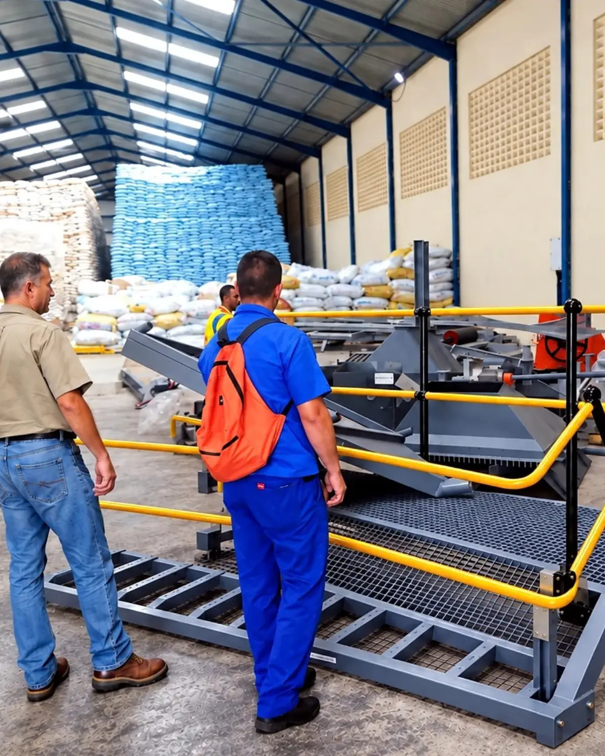 FertiRecover fertilizer reconditioning system used during the Mombasa recovery project in Kenya